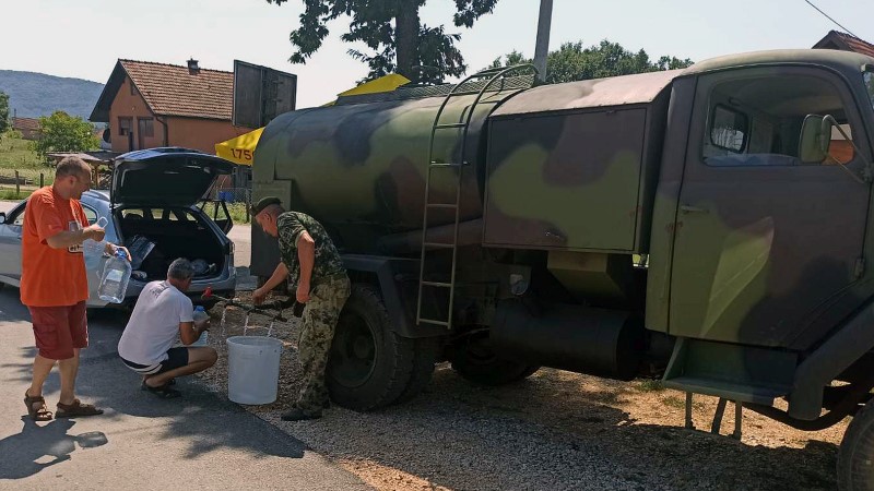 Dodatni kapaciteti VS za pomoć u vodosnabdevanju ugroženih opština